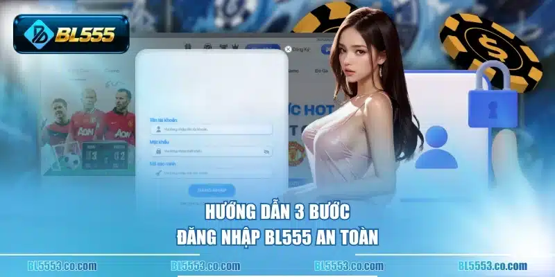 Hướng dẫn 3 bước đăng nhập BL555 an toàn